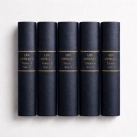 5x volumes « LES ANIMAUX » Larousse